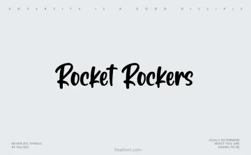 Rocket Rockers Font