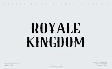 Royale KIngdom Font