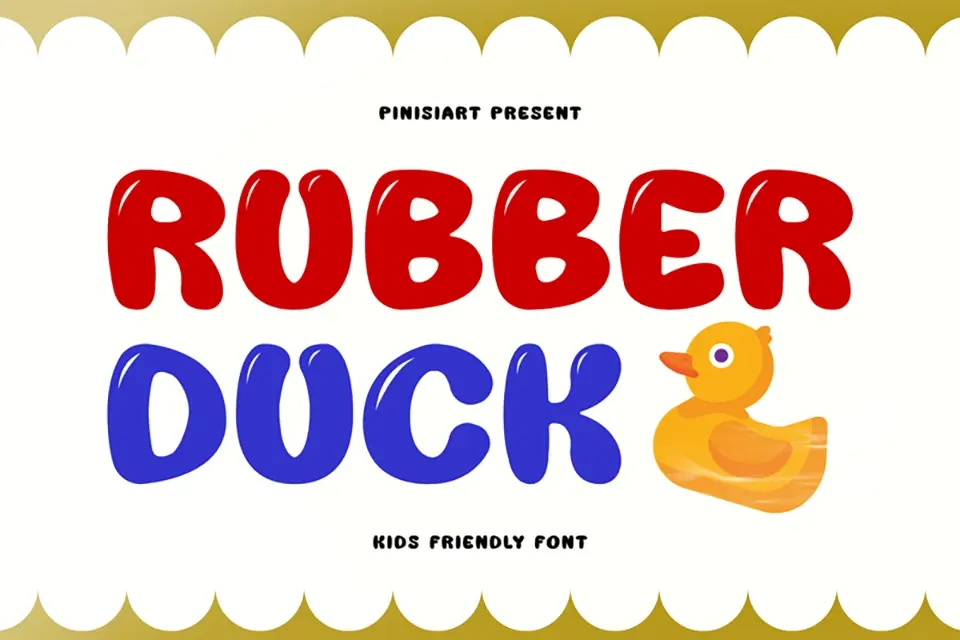 Rubber Duck Font