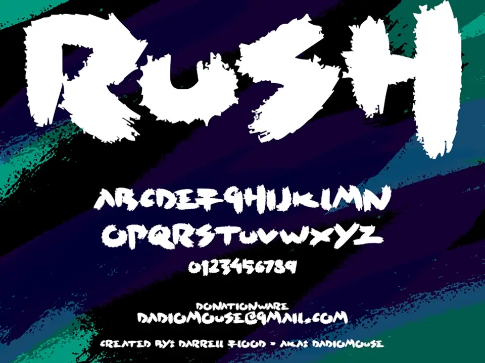 Rush Font