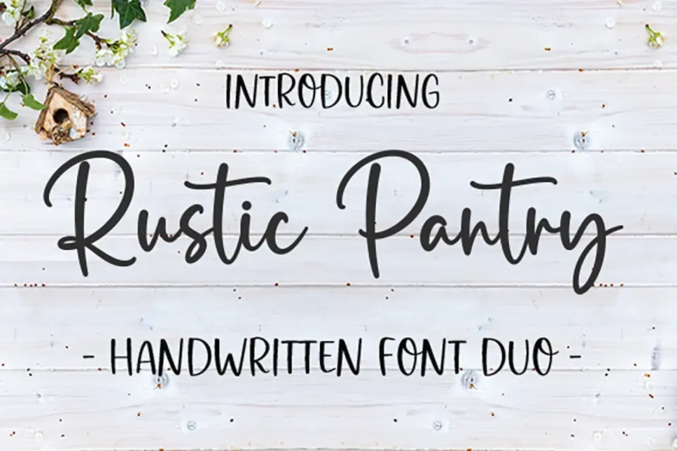 Rustic Pantry Font
