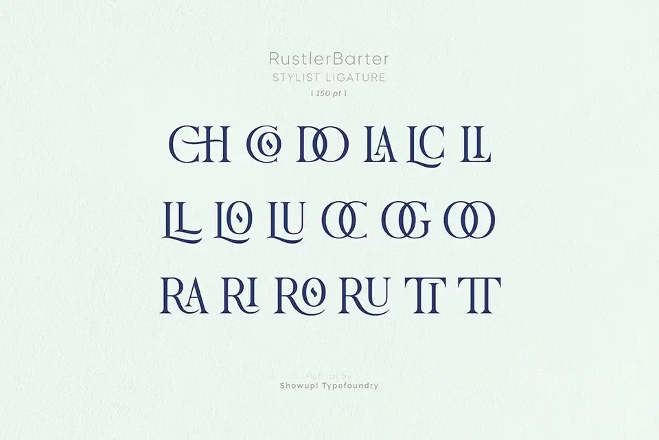 Rustler Barter Font