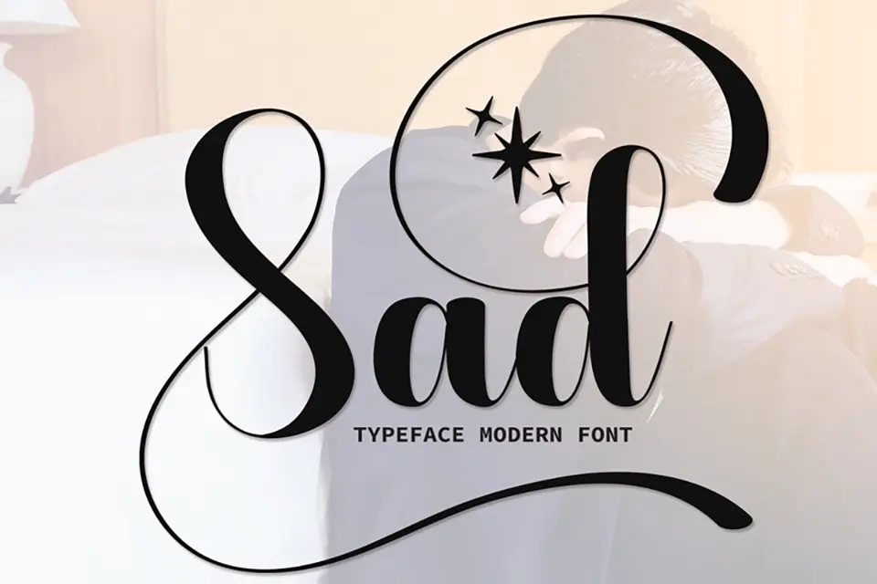 Sad Font