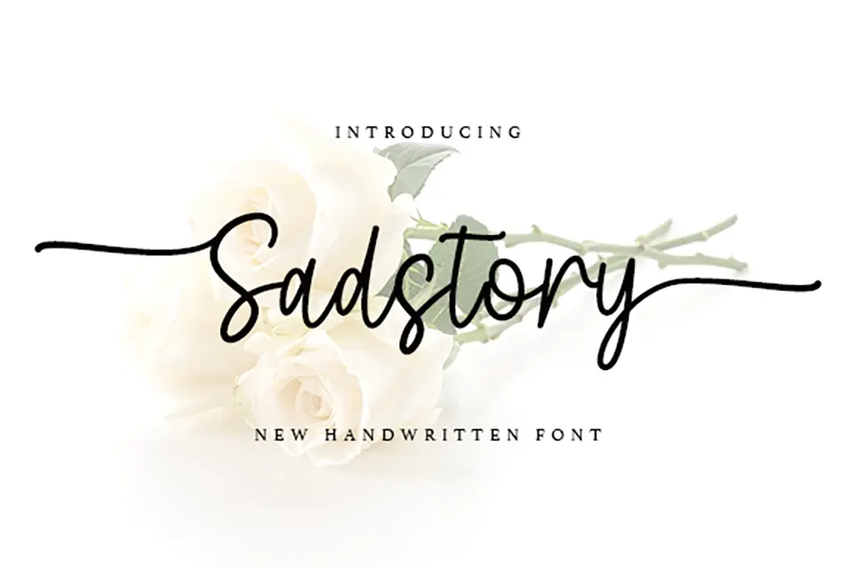 Sadstory Font