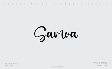 Samoa Font
