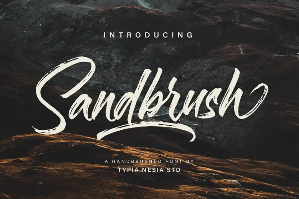 Sandbrush Font