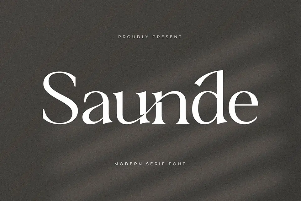 Saunde Font