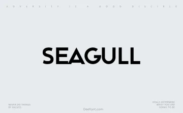 Seagull Font