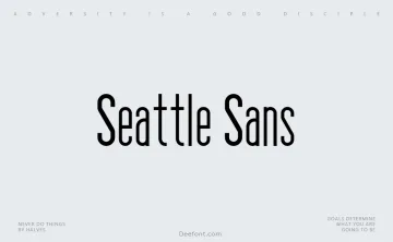 Seattle Sans Font