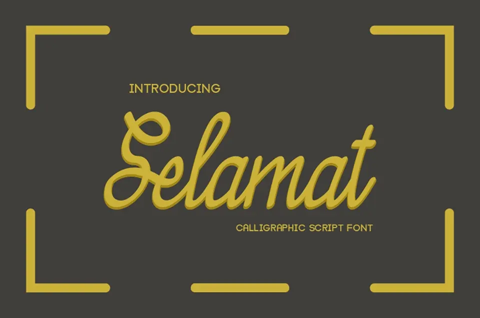 Selamat Font