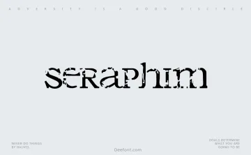 Seraphim Font