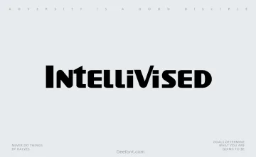 SF Intellivised Font