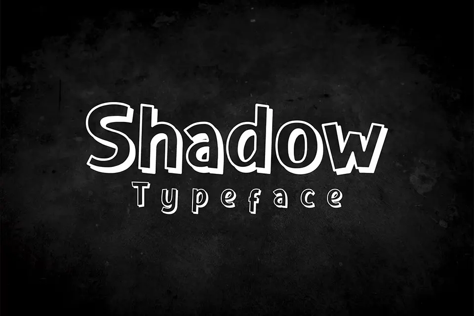 Shadow Font