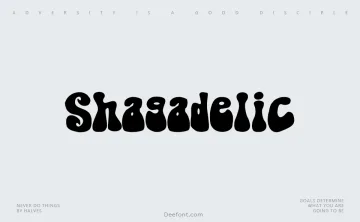 Shagadelic Font