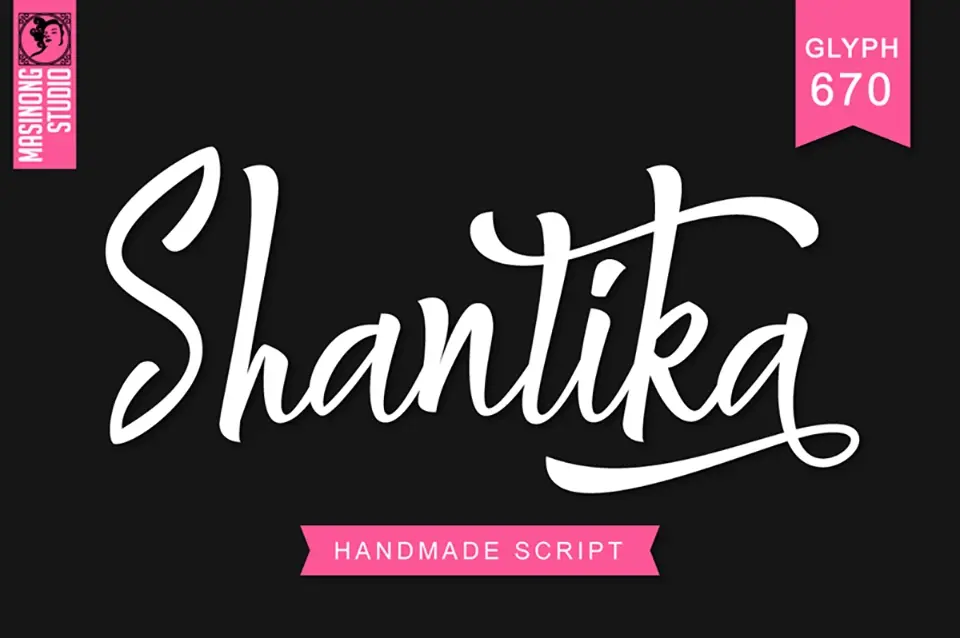 Shantika Script Font