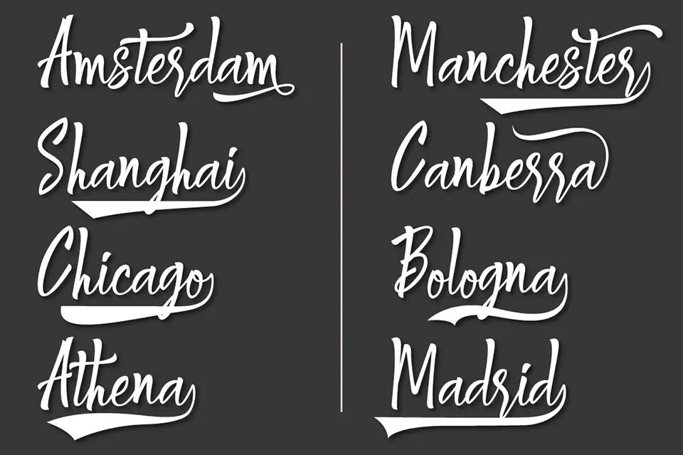 Shantika Script Font