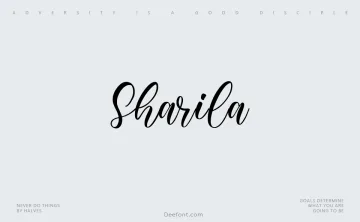 Sharila Font