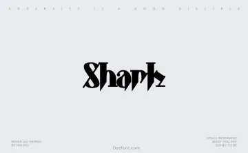 Shark Font