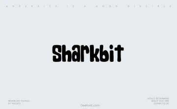 Sharkbit Font