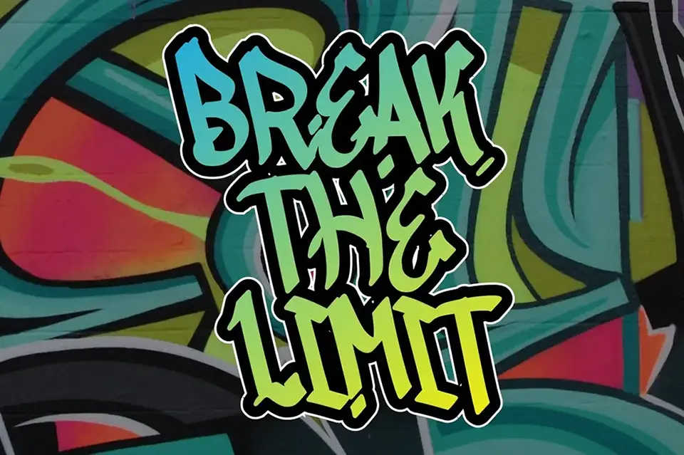 Shock Graffiti Font