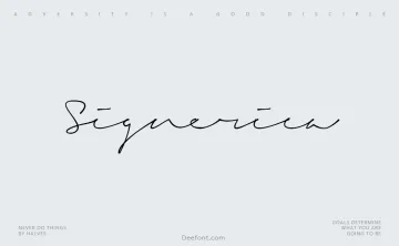 Signerica Font