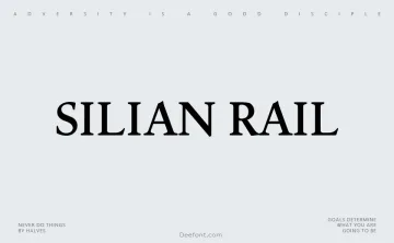Silian Rail Font Family