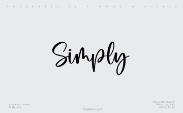Simply Font
