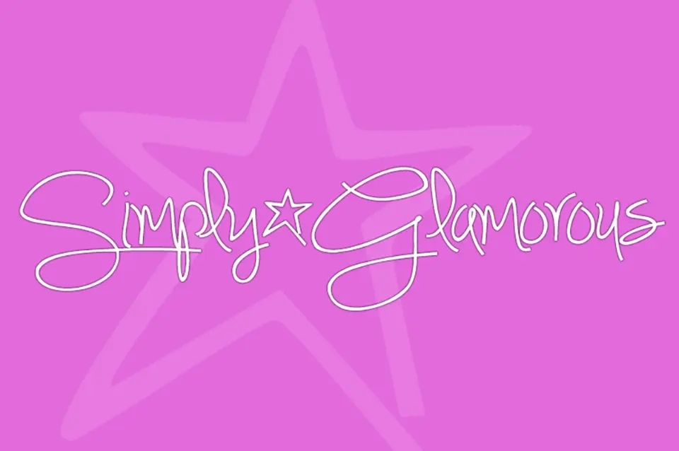 Simply Glamorous Font