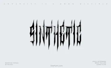 Sinthetic Font