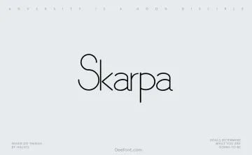Skarpa Font