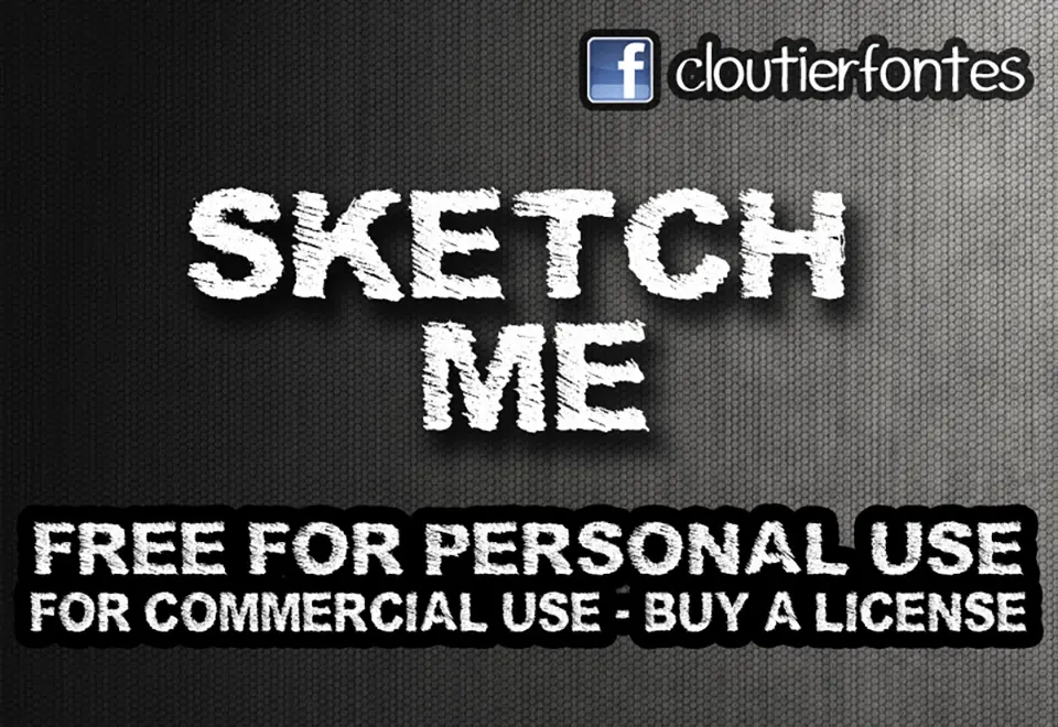 Sketch Me Font