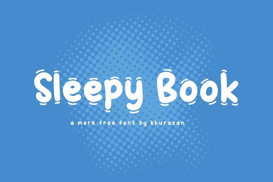 Sleepy Book Font