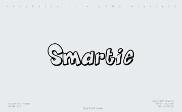 Smartie Font