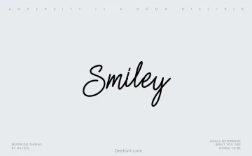 Smiley Font