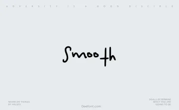 Smooth Font