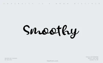 Smoothy Font