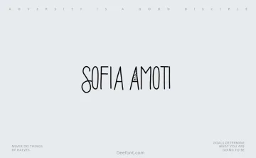 Sofia Amoti Font