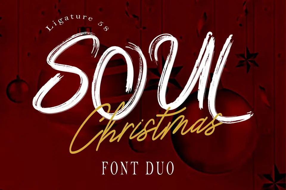 Soul Christmas Font