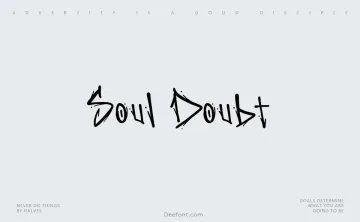 Soul Doubt Font