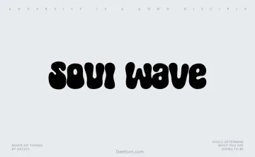 Soul Wave Font