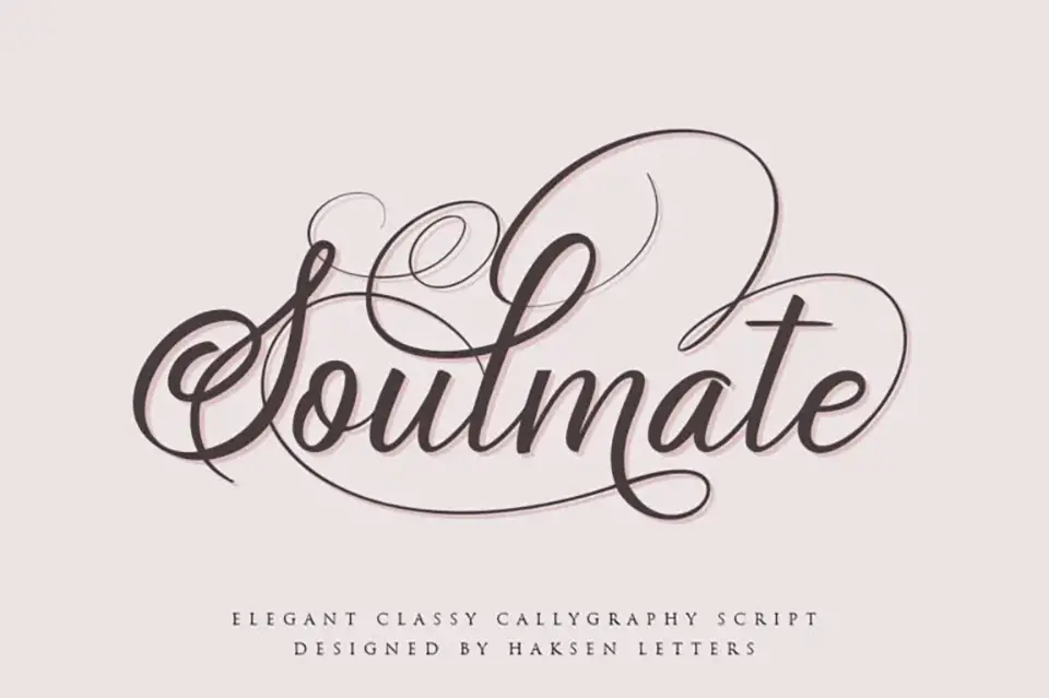 Soulmate Script Font