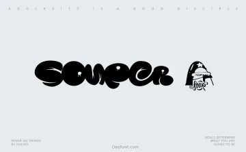 Souper 3 Font