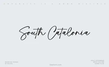 South Catalonia Font