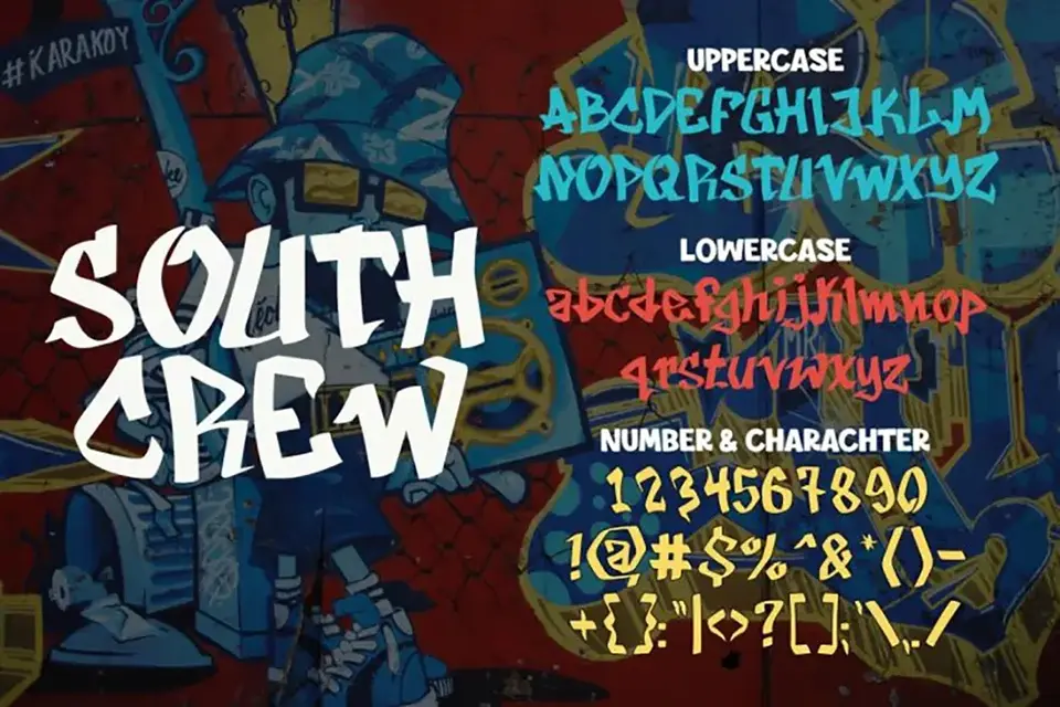 South Crew Font