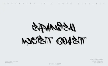 Spanish West Coast Font