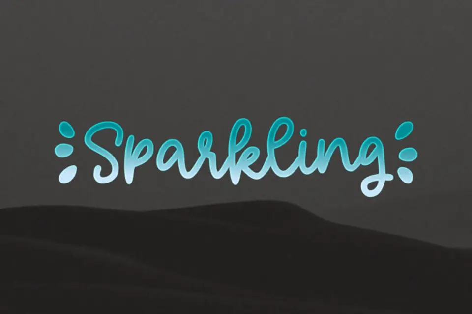 Sparkling Font