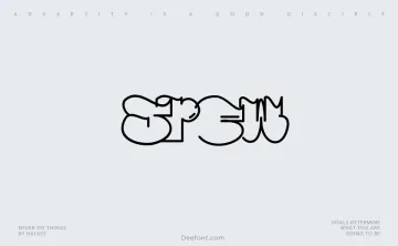 Spew Font