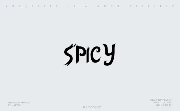 Spicy Font