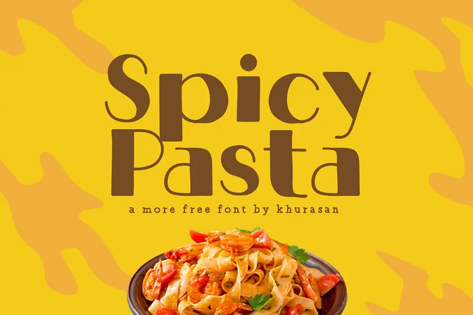 Spicy Pasta Font