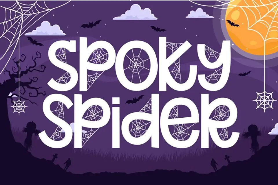 Spoky Spider Font